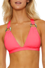 BUCKLE UP RING HALTER